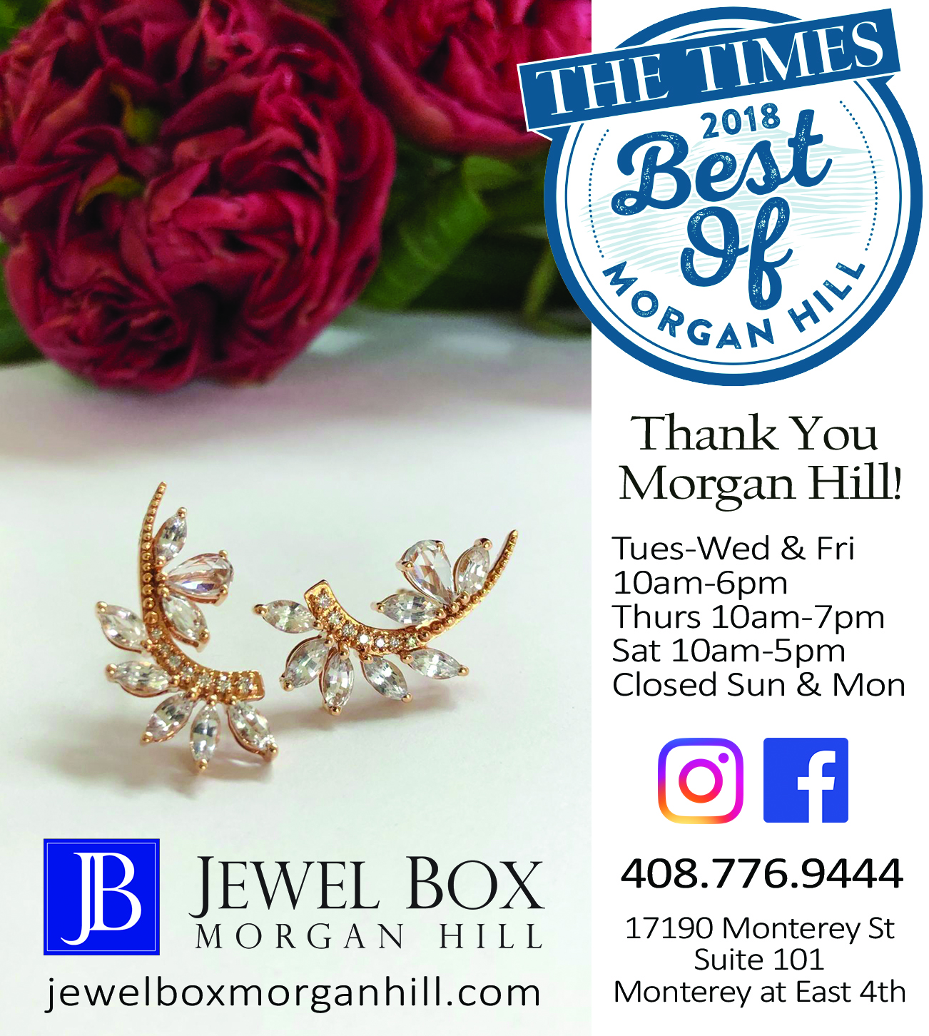 jewel box of morgan hill jewelry and business information