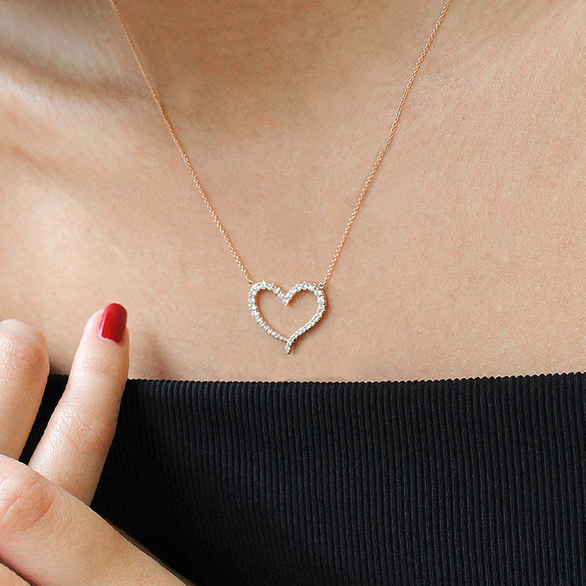 Heart Necklace | RS Pure